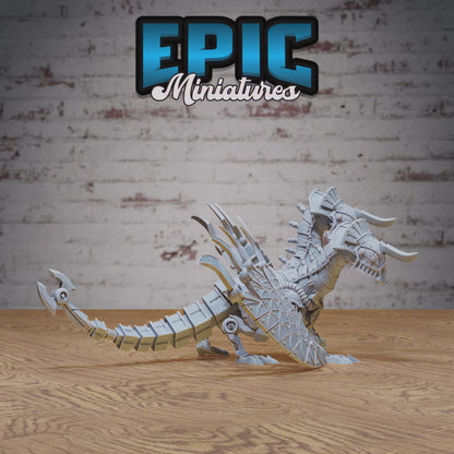 Steam Society Steam Dragon | D&D Truescale Miniature