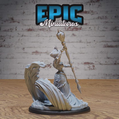 Undine Princess #4836-#4838 by Epic Miniatures | 28mm Scale D&D Tabletop Miniature