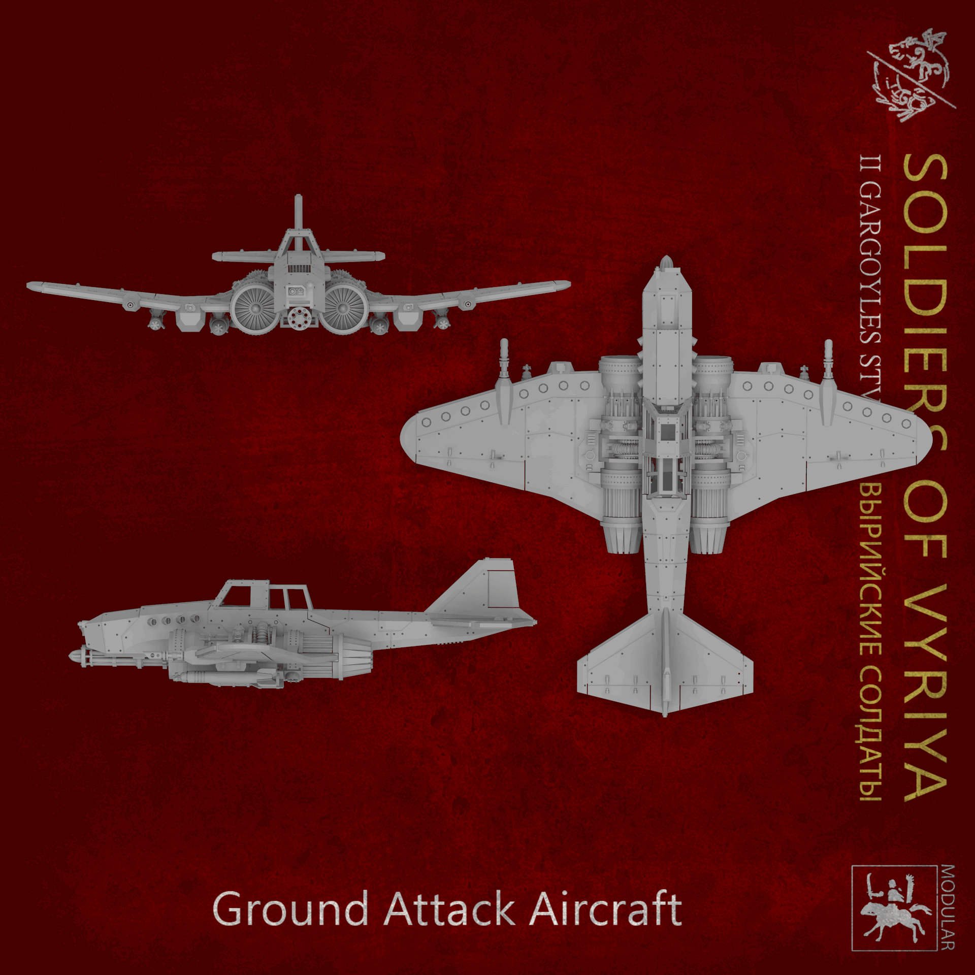 Soldiers of Vyriya - Ground Attack Aircraft