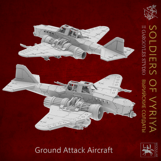 Soldiers of Vyriya - Ground Attack Aircraft